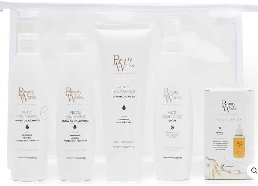 Beauty Works Argan Moisture Repair Kit (Sulfate Free)