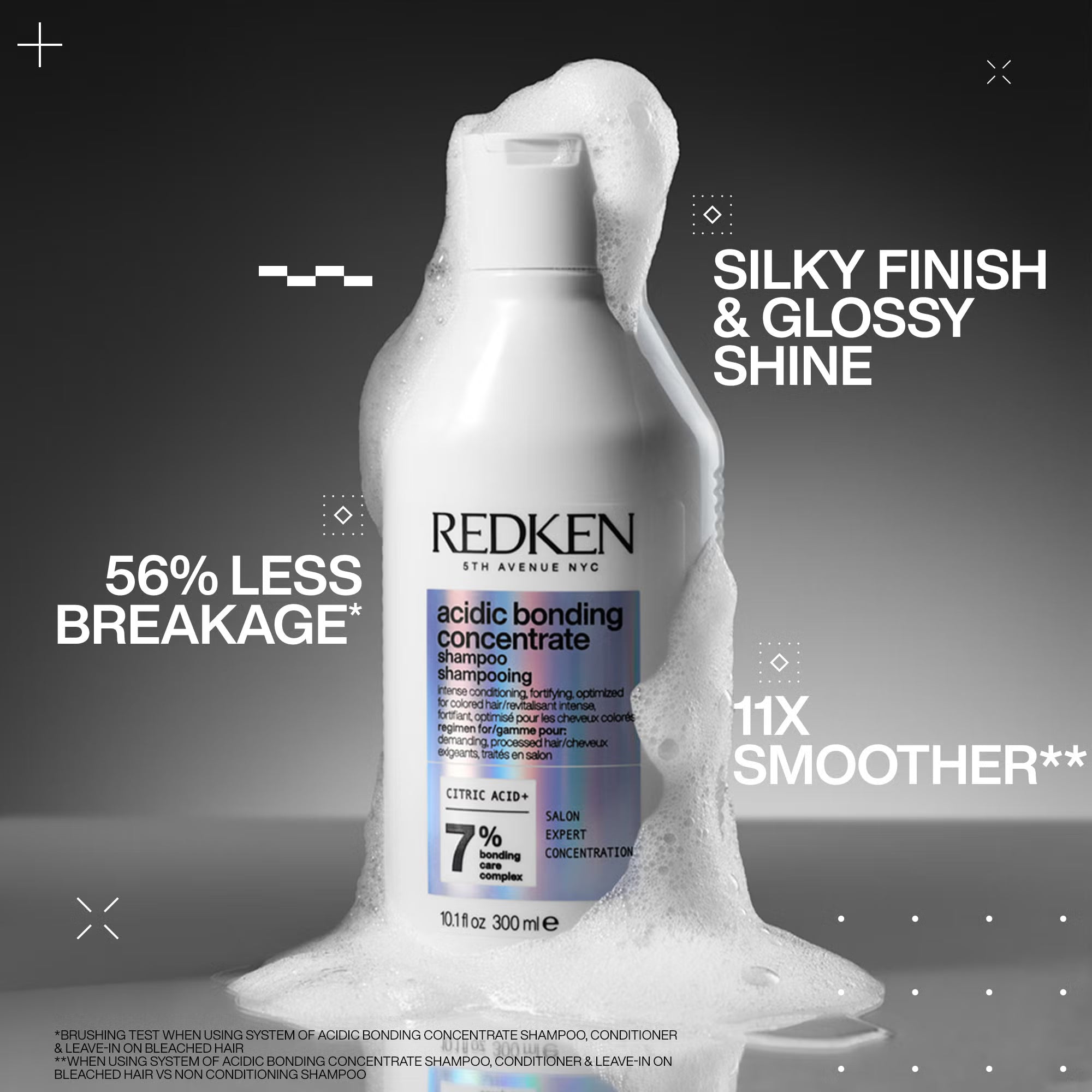 Redken Acidic Bonding Concentrate Shampoo - 500ml