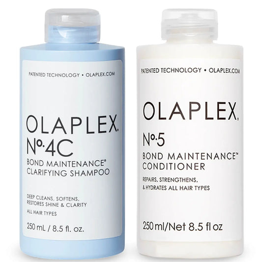 OLAPLEX - No.4C Clarifying Shampoo & No.5 Conditioner