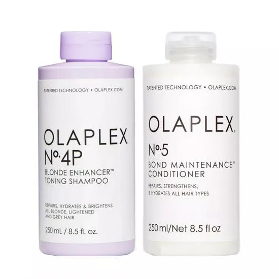 OLAPLEX - No.4P Blonde Toning Shampoo & No.5 Conditioner