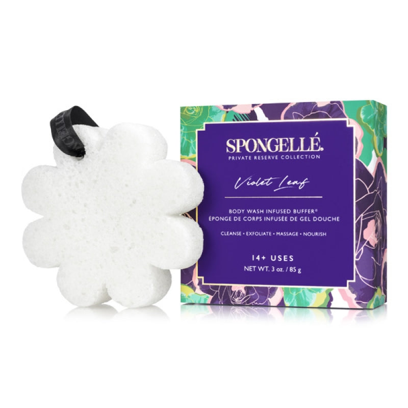 SPONGELLE - Body Buffer - Violet Leaf