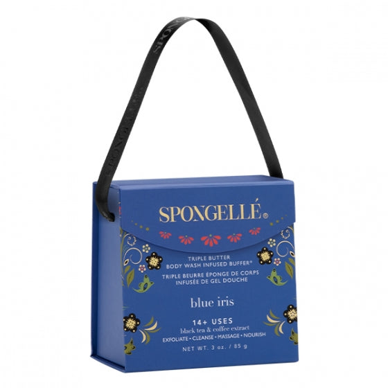 SPONGELLE - Blue Iris Handbag Buffer